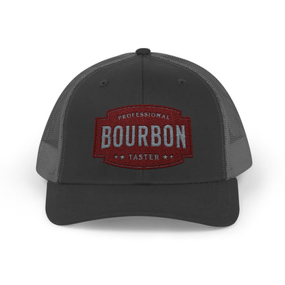 Premium Bourbon Lover Snapback Hat - Embroidered Trucker Cap for Men