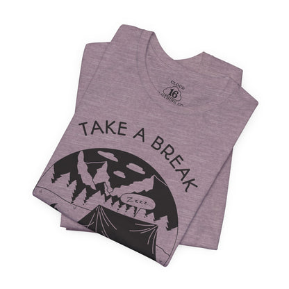 Relaxing Camping T-Shirt - Adventure Outdoor Apparel for Nature Lovers
