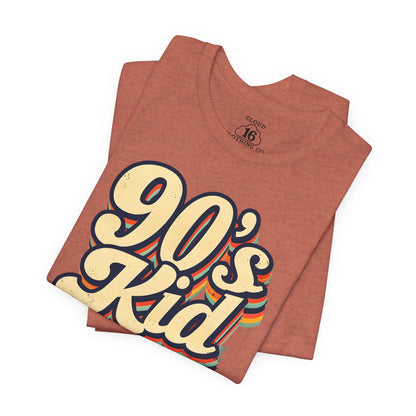 90s Kid Unisex T-Shirt - Vintage Retro Throwback Tee