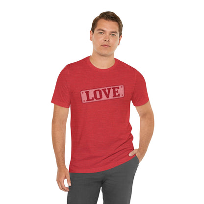 Love T-Shirt - Vintage Distressed Love Graphic Tee