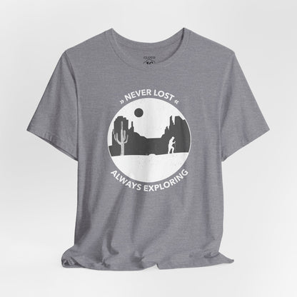 Adventure Explorer Unisex T-Shirt - Premium Outdoor Travel Tee