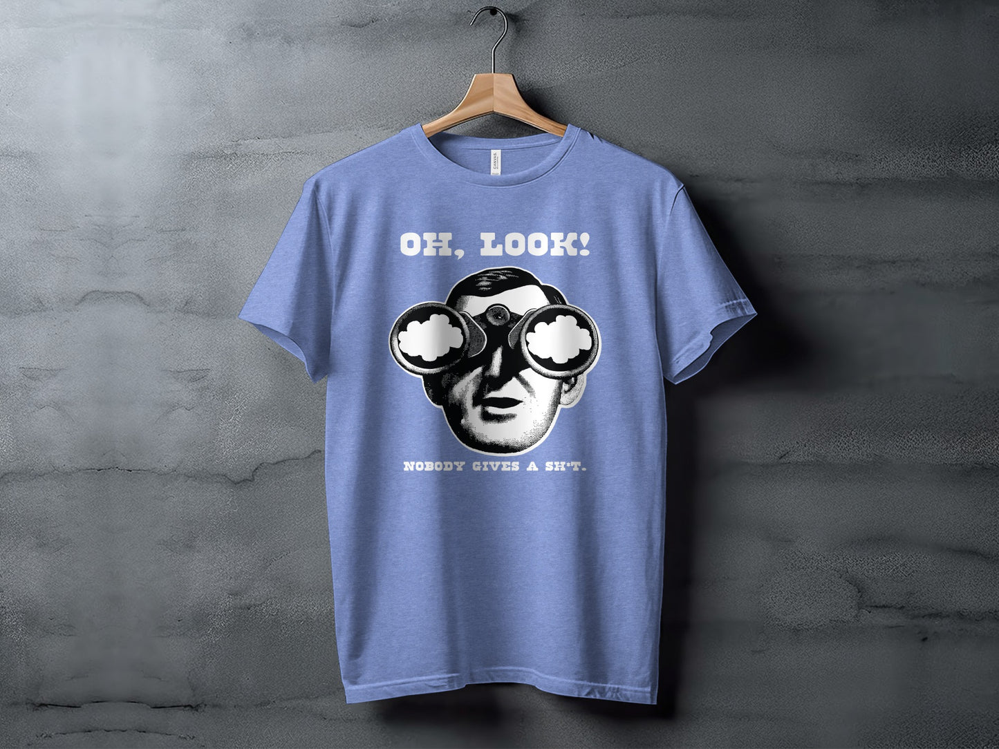 OH LOOK Nobody Gives A Sh*t Graphic T-Shirt
