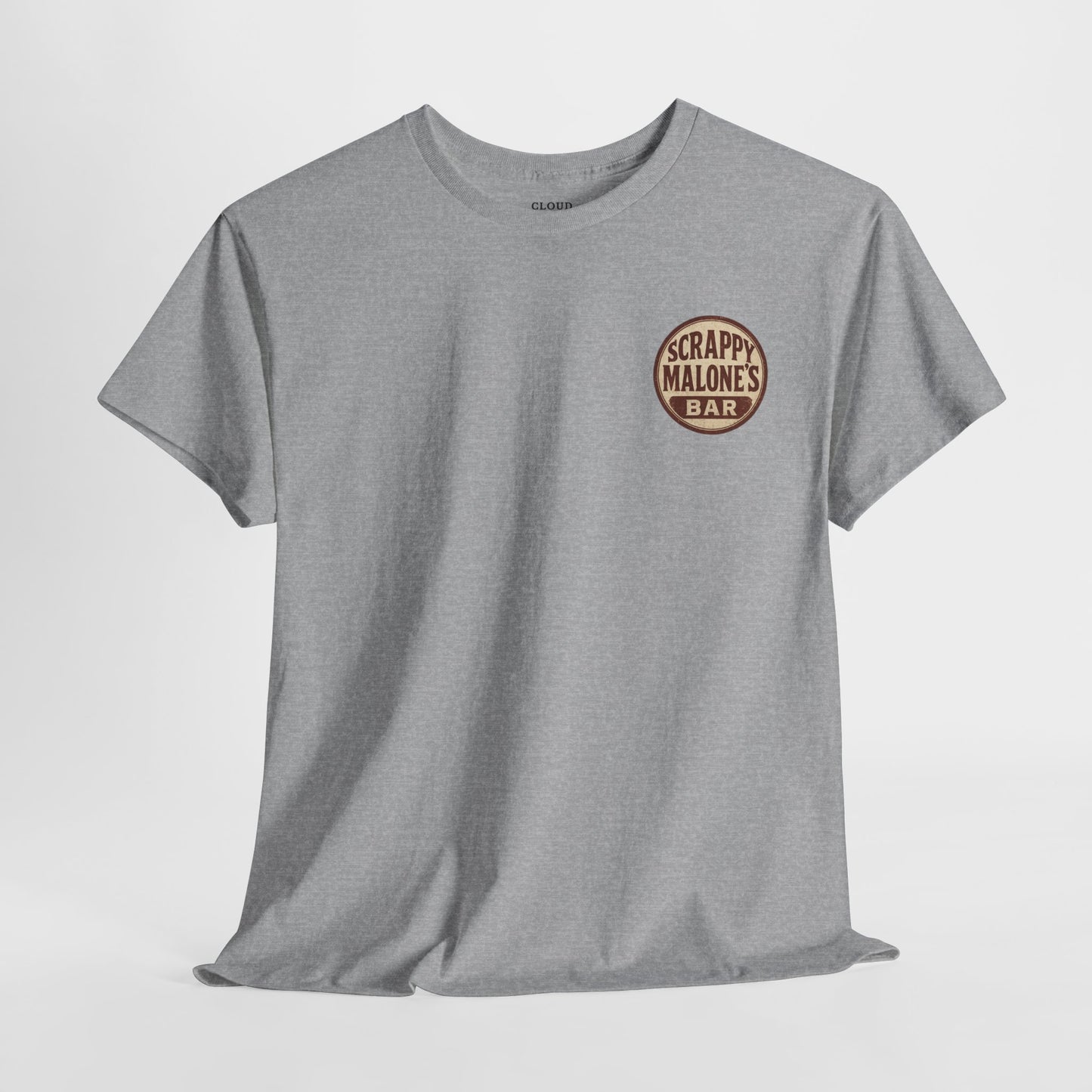 Scrappy Malone's Bar - Mixed Drinks & Feelings Unisex T-Shirt - Funny Bar Humor Tee