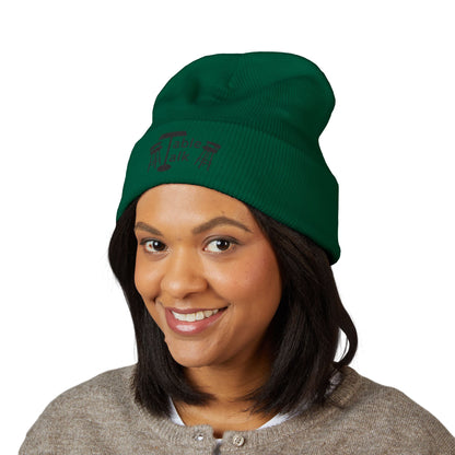 Table Talk Logo Embroidered Cuffed Beanie