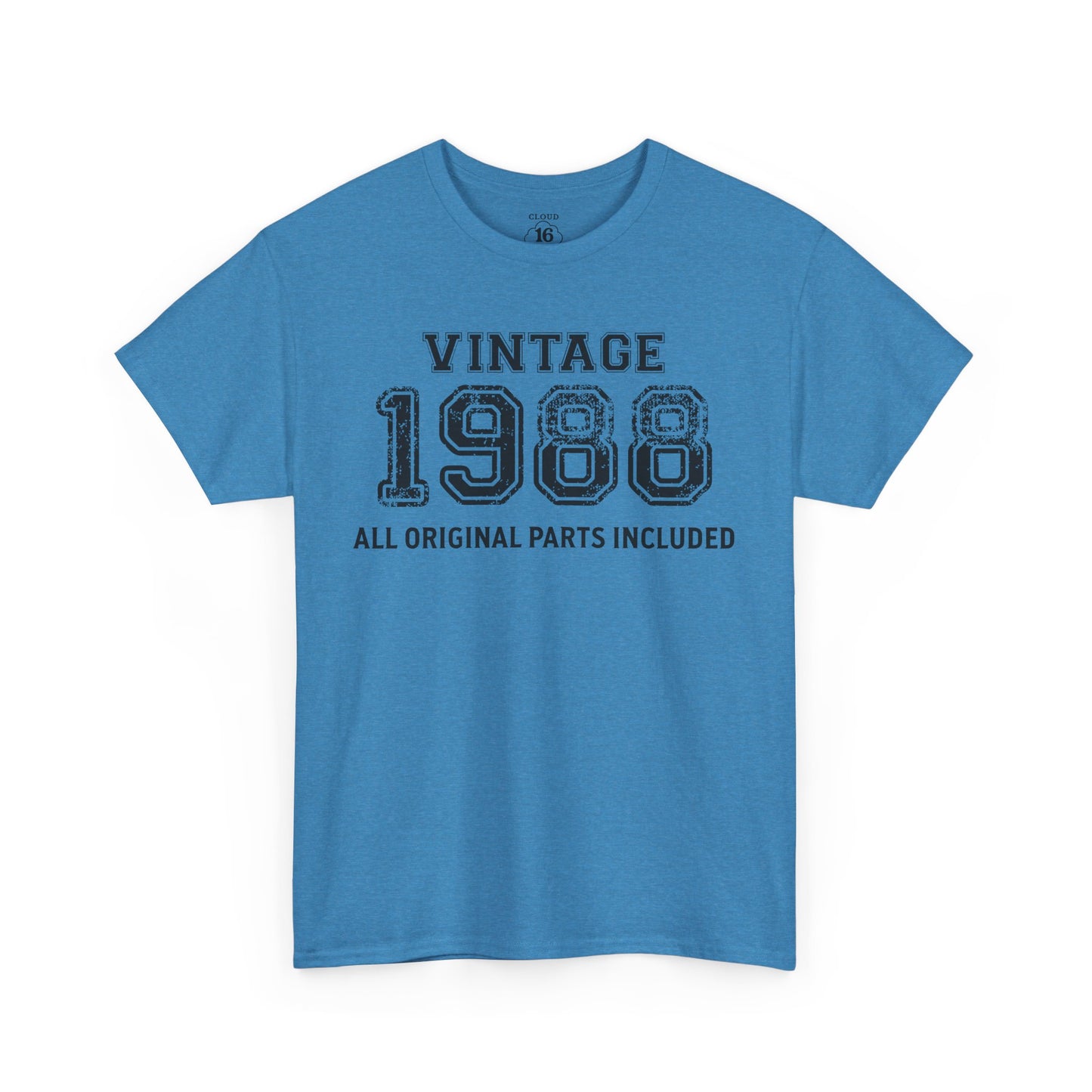 Vintage 1988 Retro T-Shirt - Premium Unisex Cotton Tee