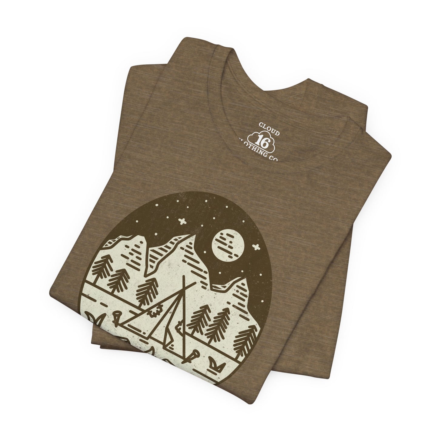 Built For Adventure Unisex Tee - Outdoor Hiking Camping Shirt