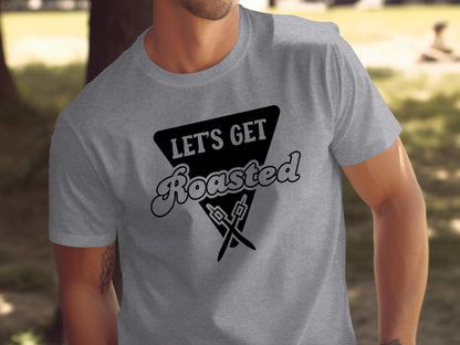 Let's Get Roasted Marshmallow Roasting Sticks T-Shirt T-Shirt - Outdoor & Adventure Collection - Mile Marker 16 Gear by Cloud 16 Clothing Co.