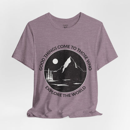 Adventure Explorer Unisex T-Shirt - Premium Travel & Hiking Apparel