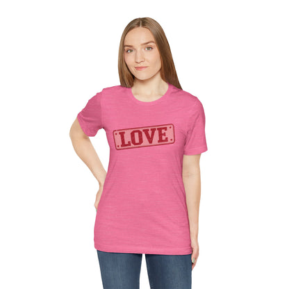 Love T-Shirt - Vintage Distressed Love Graphic Tee