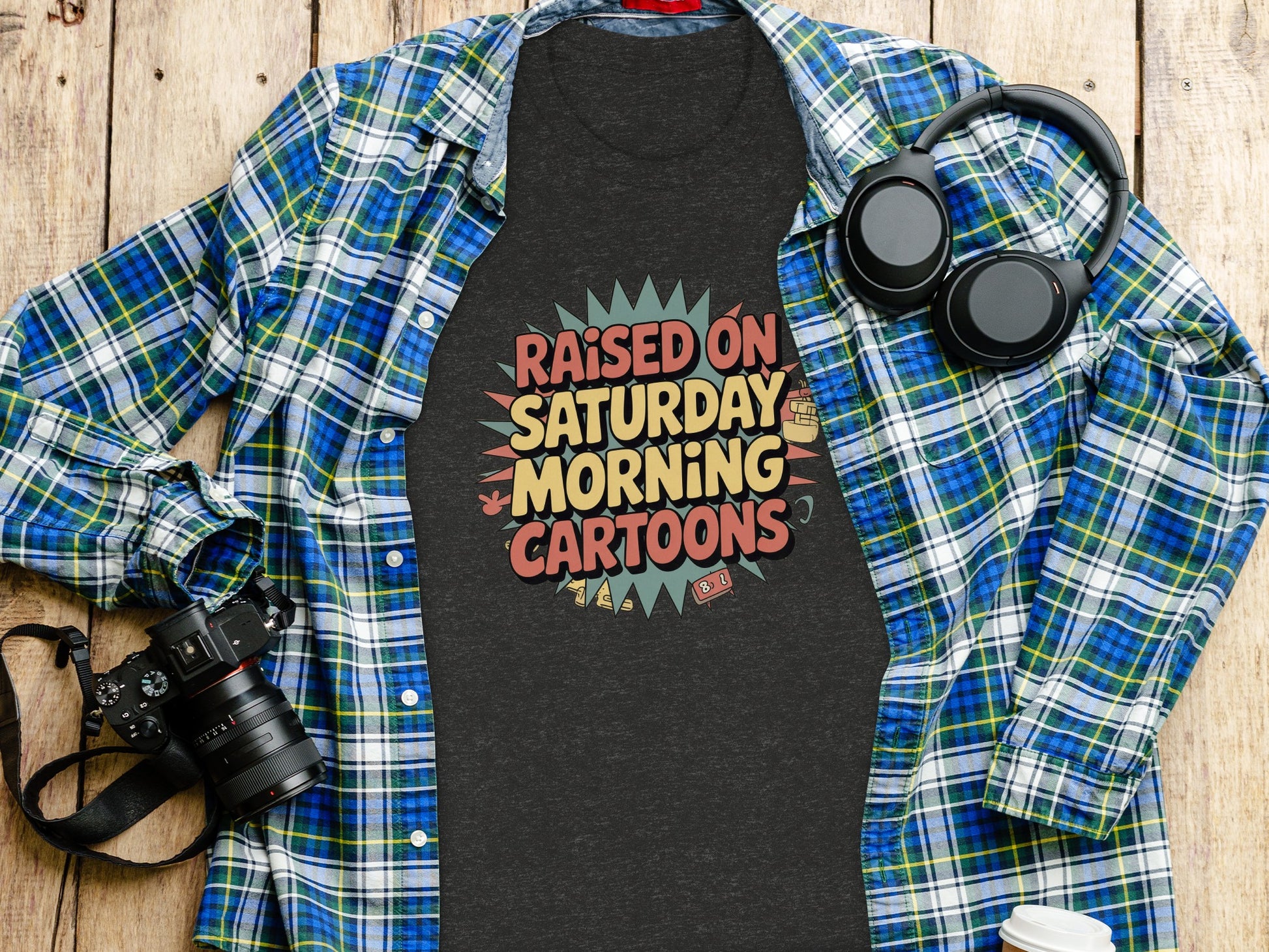 Raised on Saturday Morning Cartoons T-Shirt