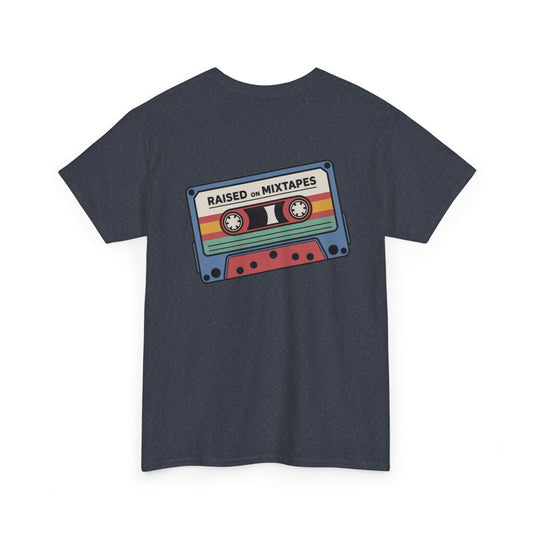 Vintage Cassette Tape T-Shirt - Retro Music Lover Gift - Unisex Cotton Tee