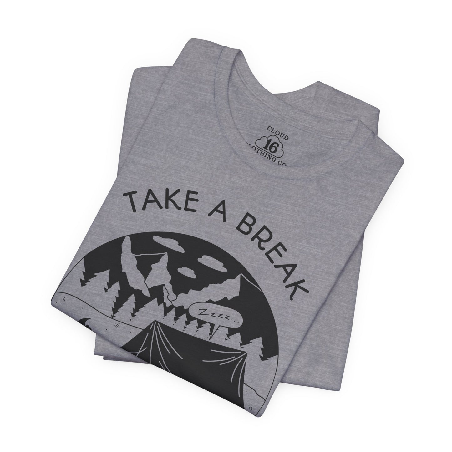Relaxing Camping T-Shirt - Adventure Outdoor Apparel for Nature Lovers