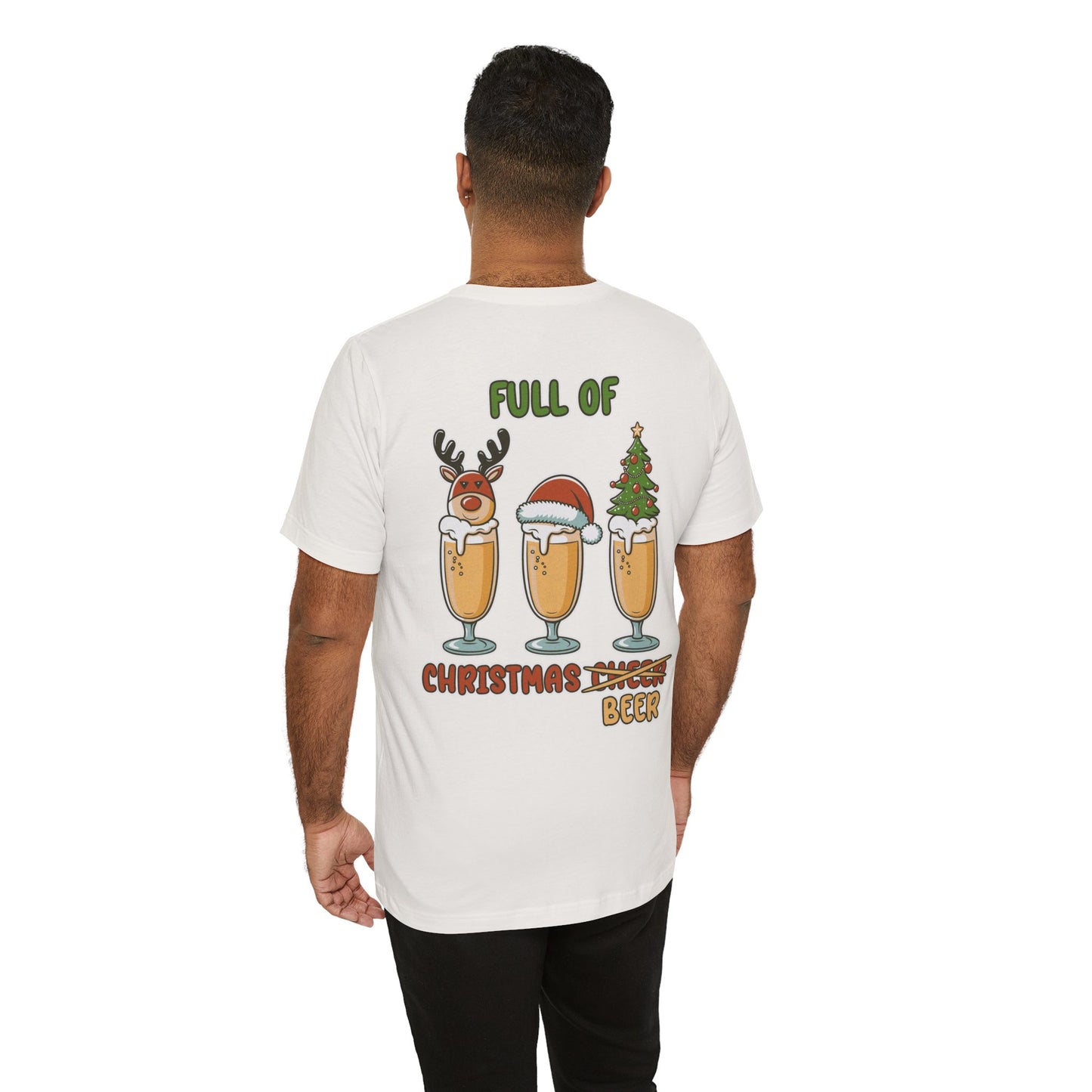 Scrappy Malone's Bar Christmas Beer Tee