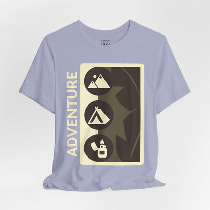 Adventure Camping T-Shirt - Unisex Outdoor Hiking Tee for Nature Lovers