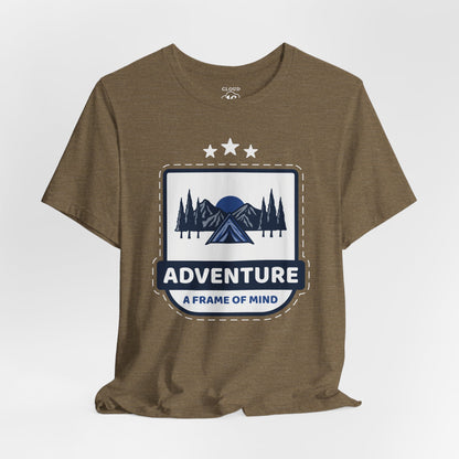 Adventure Awaits Unisex T-Shirt - Outdoor Explorer Hiking Tee
