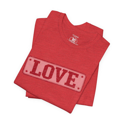 Love T-Shirt - Vintage Distressed Love Graphic Tee