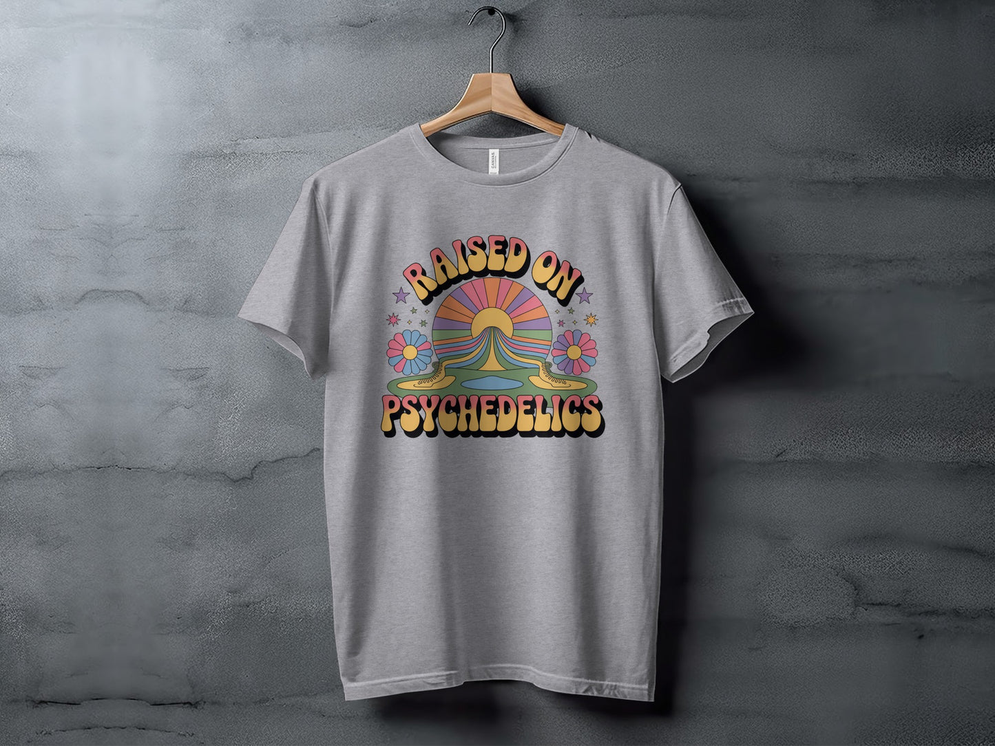 Raised On Psychedelics Graphic T-Shirt