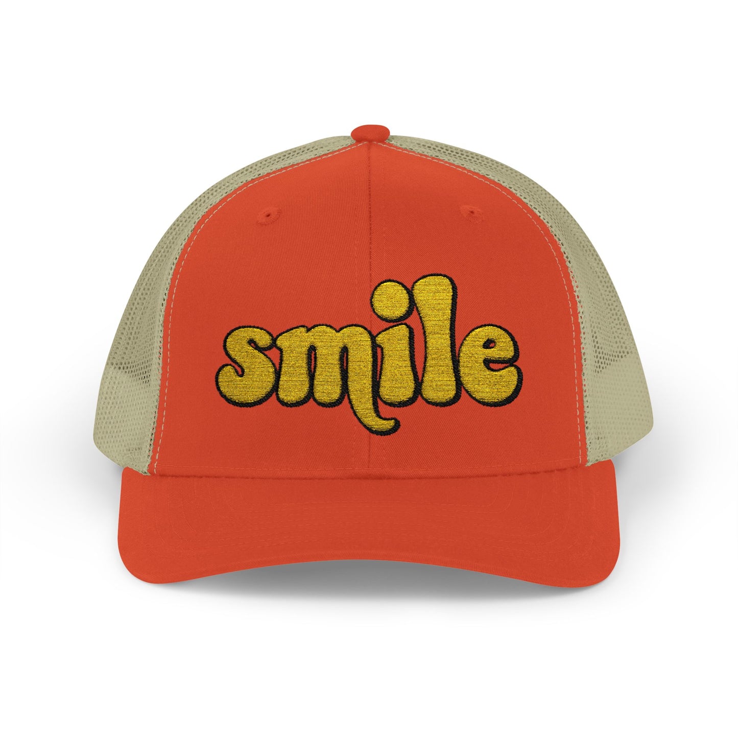 Sparkling Smile Snapback Trucker Cap - Premium Summer Hat for Festivals & Everyday Wear
