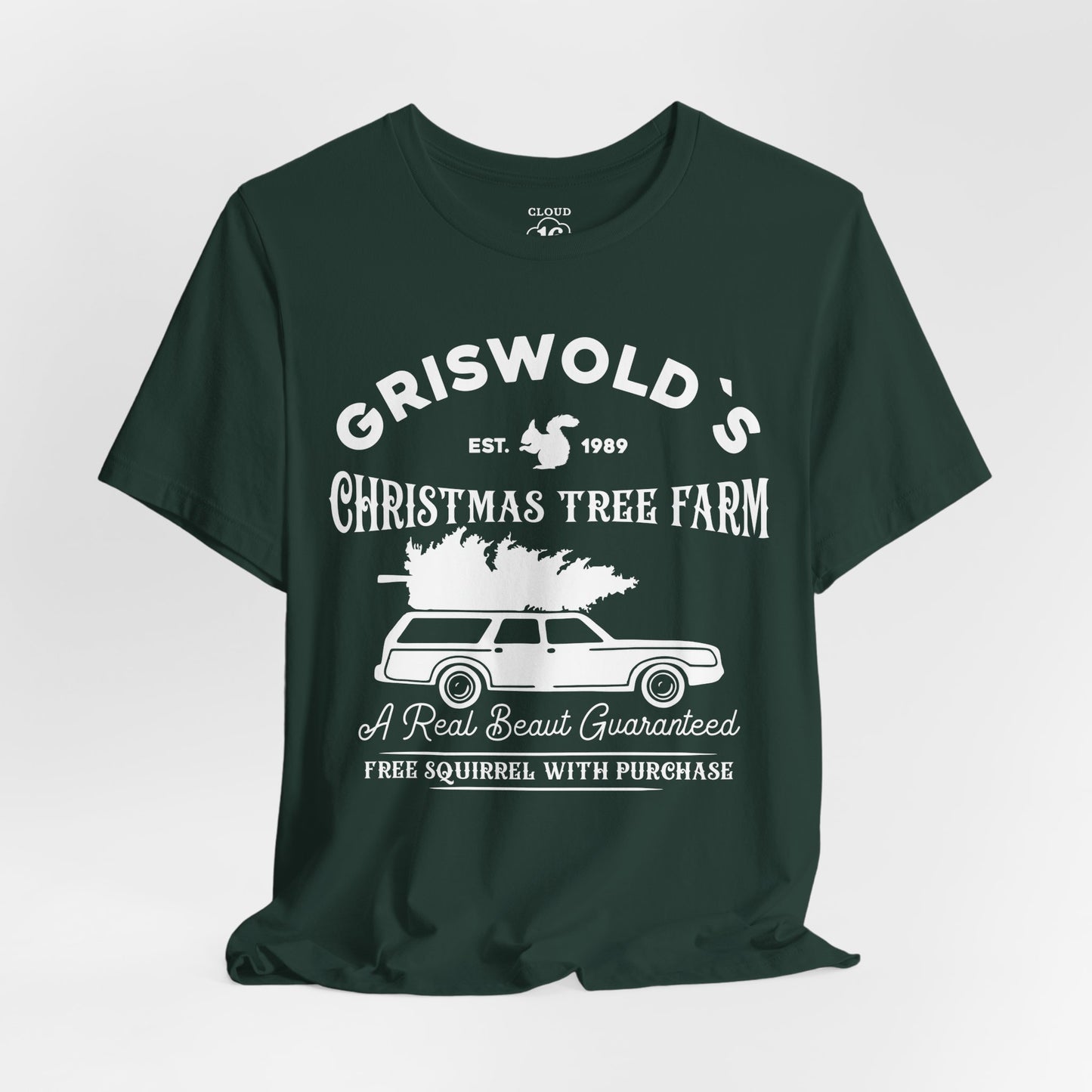 Griswold Christmas Tree Farm Vintage T-Shirt - Funny Holiday Graphic Tee