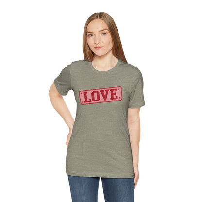 Love T-Shirt - Vintage Distressed Love Graphic Tee