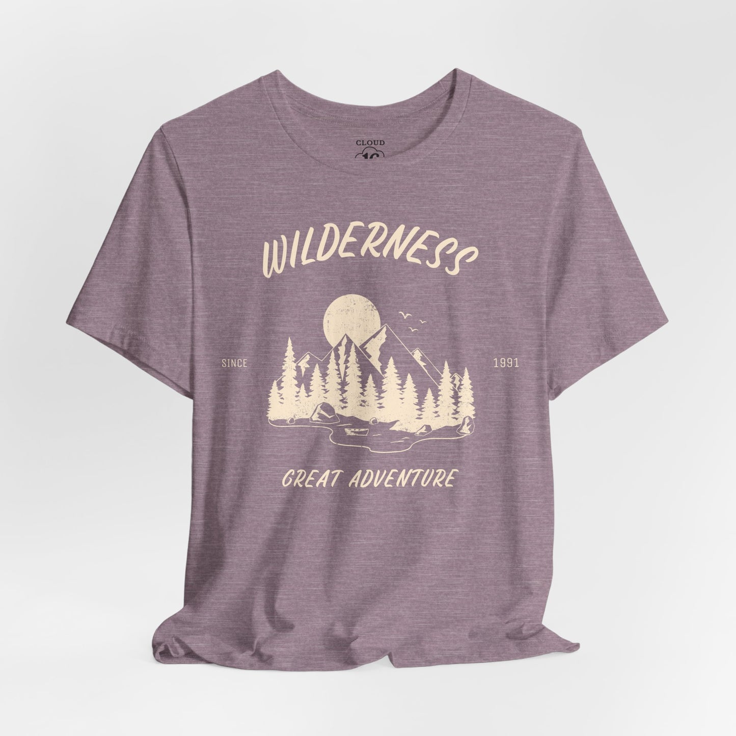 Wilderness Adventure T-Shirt - Unisex Nature Lover Tee for Hiking & Camping