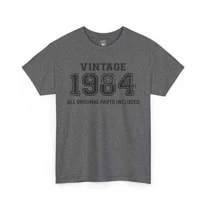 Vintage 1984 Retro T-Shirt - Premium Unisex Cotton Tee