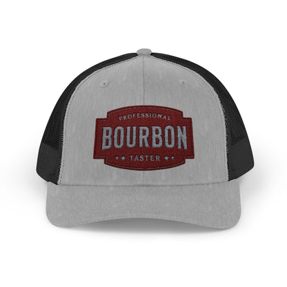 Premium Bourbon Lover Snapback Hat - Embroidered Trucker Cap for Men