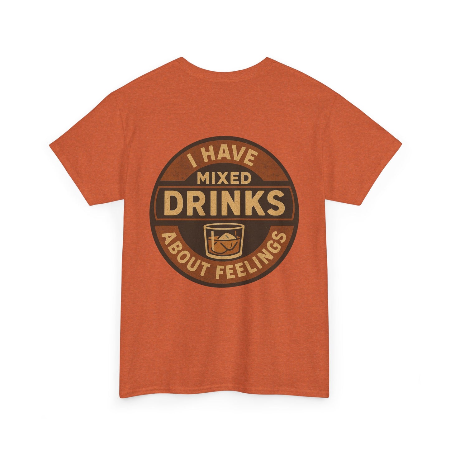 Scrappy Malone's Bar - Mixed Drinks & Feelings Unisex T-Shirt - Funny Bar Humor Tee