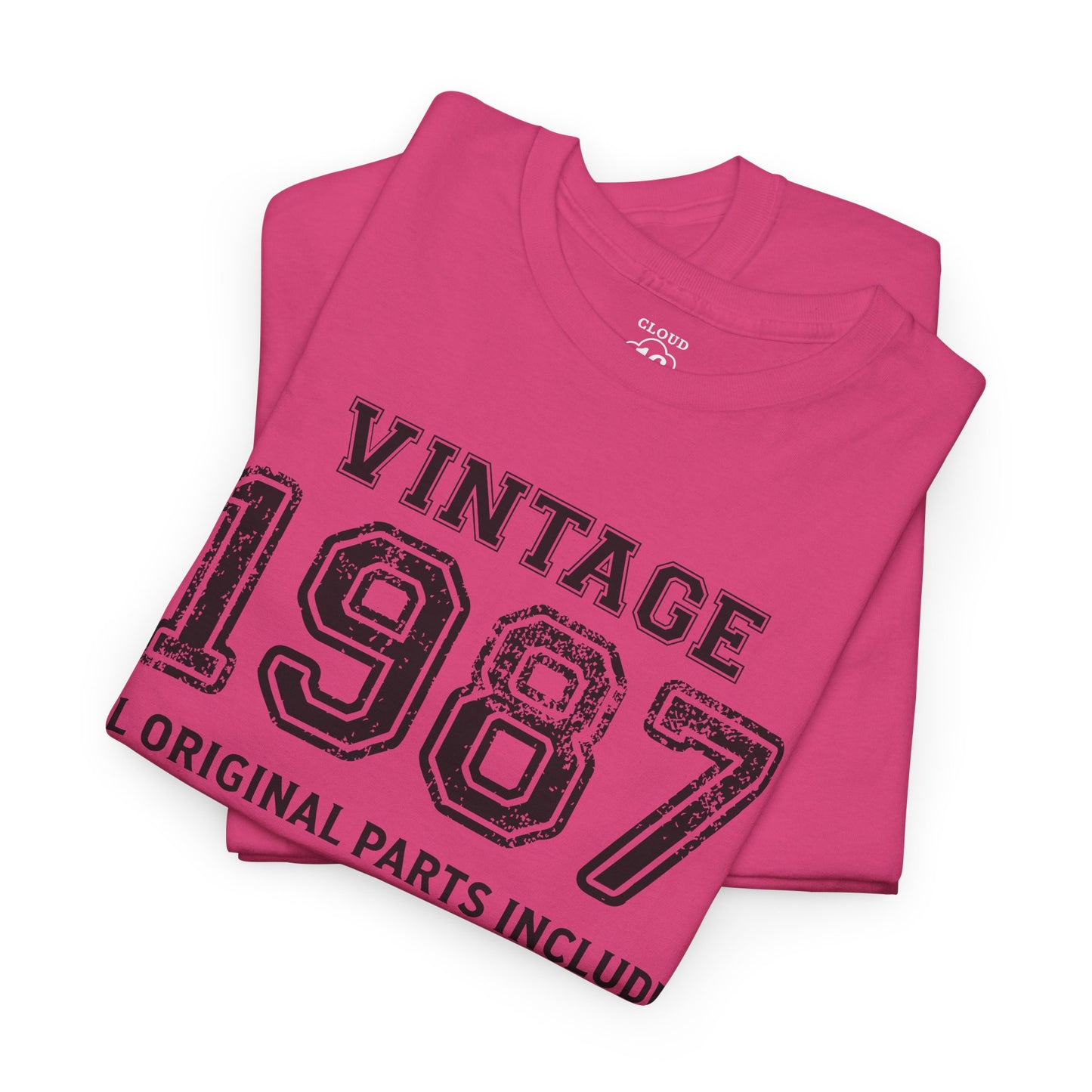 Vintage 1987 Retro T-Shirt - Premium Unisex Cotton Tee