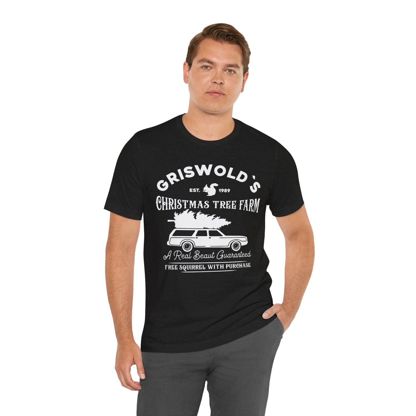 Griswold Christmas Tree Farm Vintage T-Shirt - Funny Holiday Graphic Tee