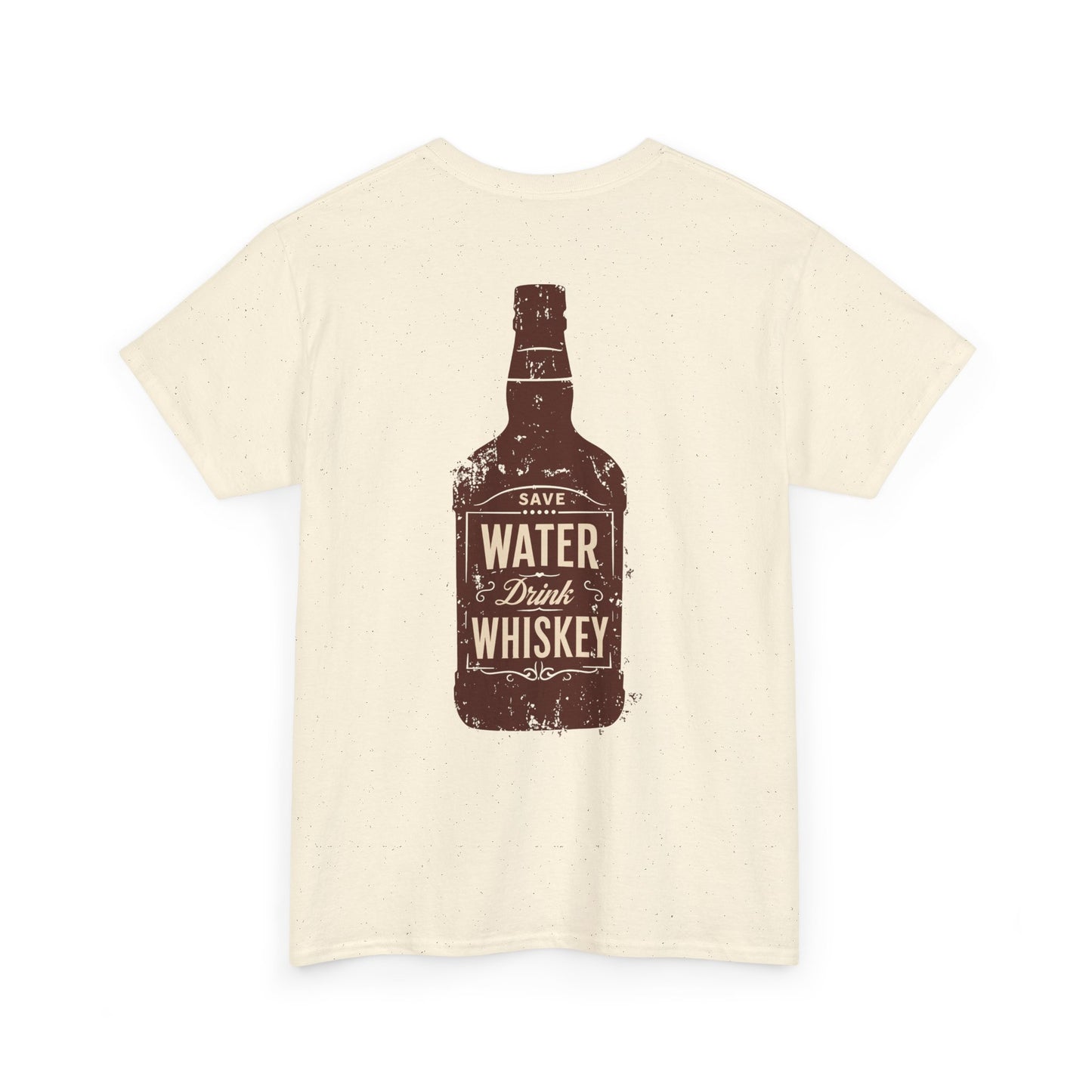 Save Water Drink Whiskey T-Shirt - Funny Unisex Tee by Scrappy Malone's Bar