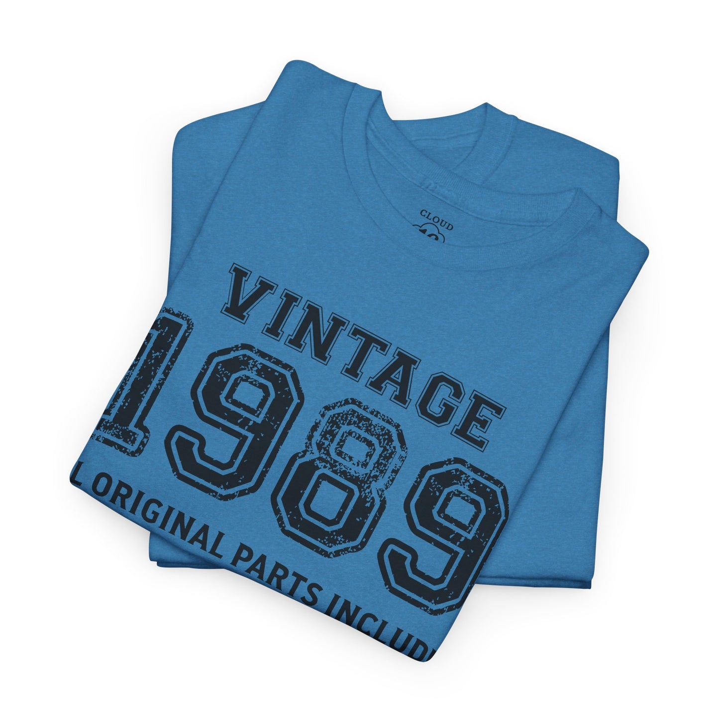 Vintage 1989 Retro T-Shirt - Premium Unisex Cotton Tee