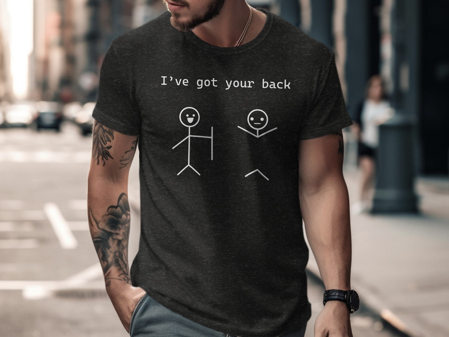 I've Got Your Back Funny Graphic Novelty T-shirt