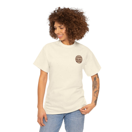 Scrappy Malone's Bar Vintage Kentucky Whiskey T-Shirt - Retro Unisex Cotton Tee