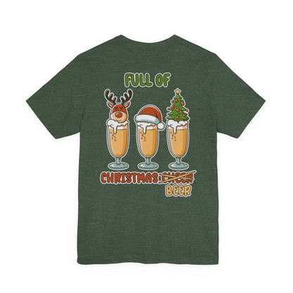 Scrappy Malone's Bar Christmas Beer Tee