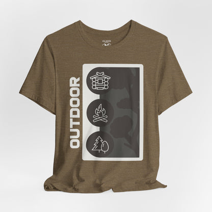 Outdoor Adventure Unisex T-Shirt - Premium Camping & Hiking Apparel