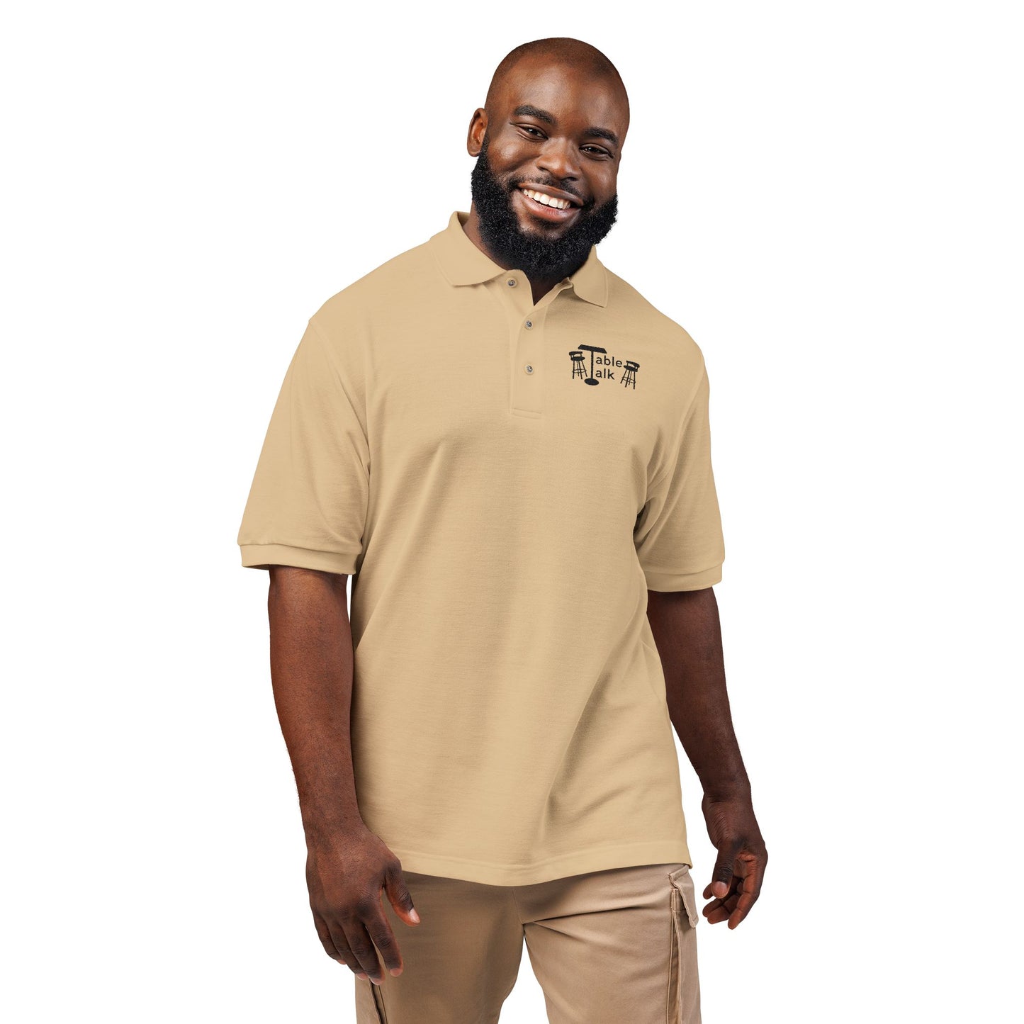 Table Talk Logo Embroidered Polo Shirt