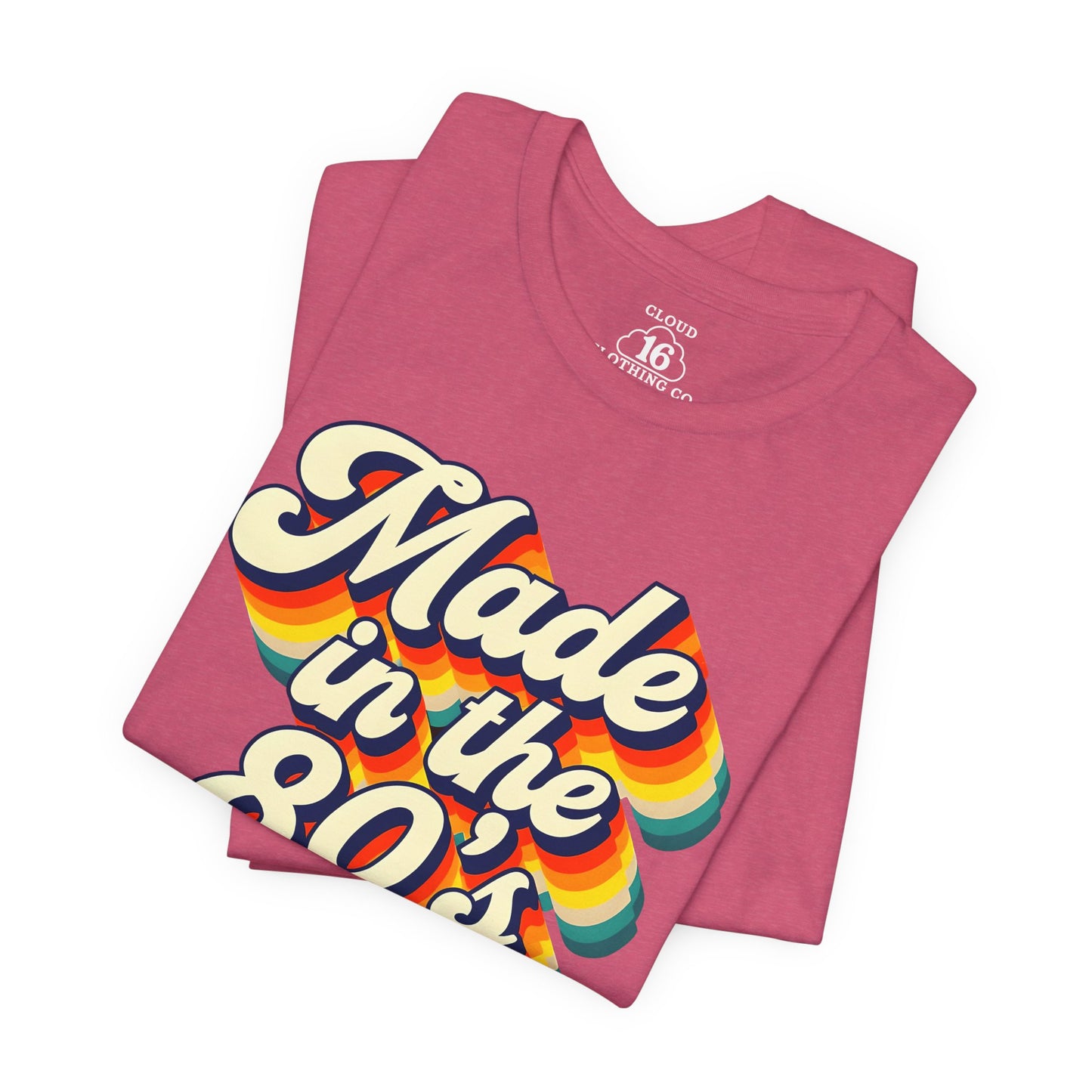 Retro 80s Vintage Unisex T-Shirt - Nostalgic Graphic Tee for Music Lovers