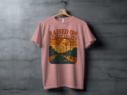 Raised On Street Lights Graphic T-shirt