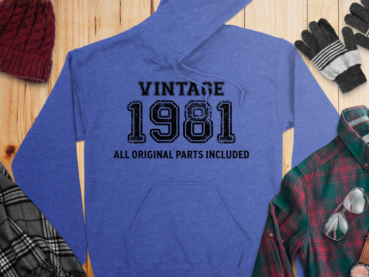 Vintage 1981 All Original Parts Included Hoodie
