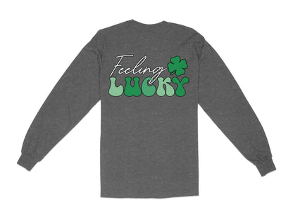Scrappy Malone's Bar, Irish Pub, Shamrock, Round, Green, Vintage T-Shirt - Scrappy Malone's Bar 100-Proof Humor - Cloud 16 Clothing Co.