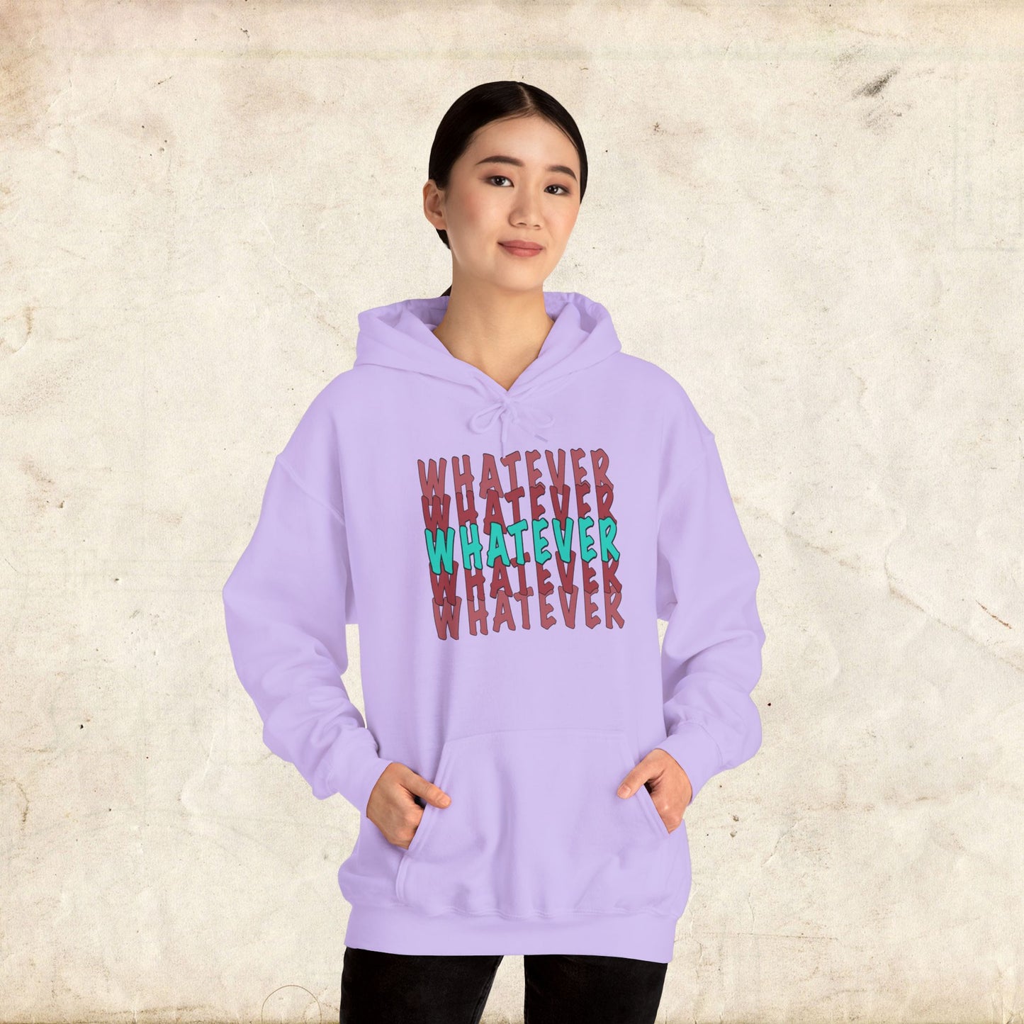 Whatever Unisex Hoodie - Comfortable Casual Sweatshirt for Everyday Wear