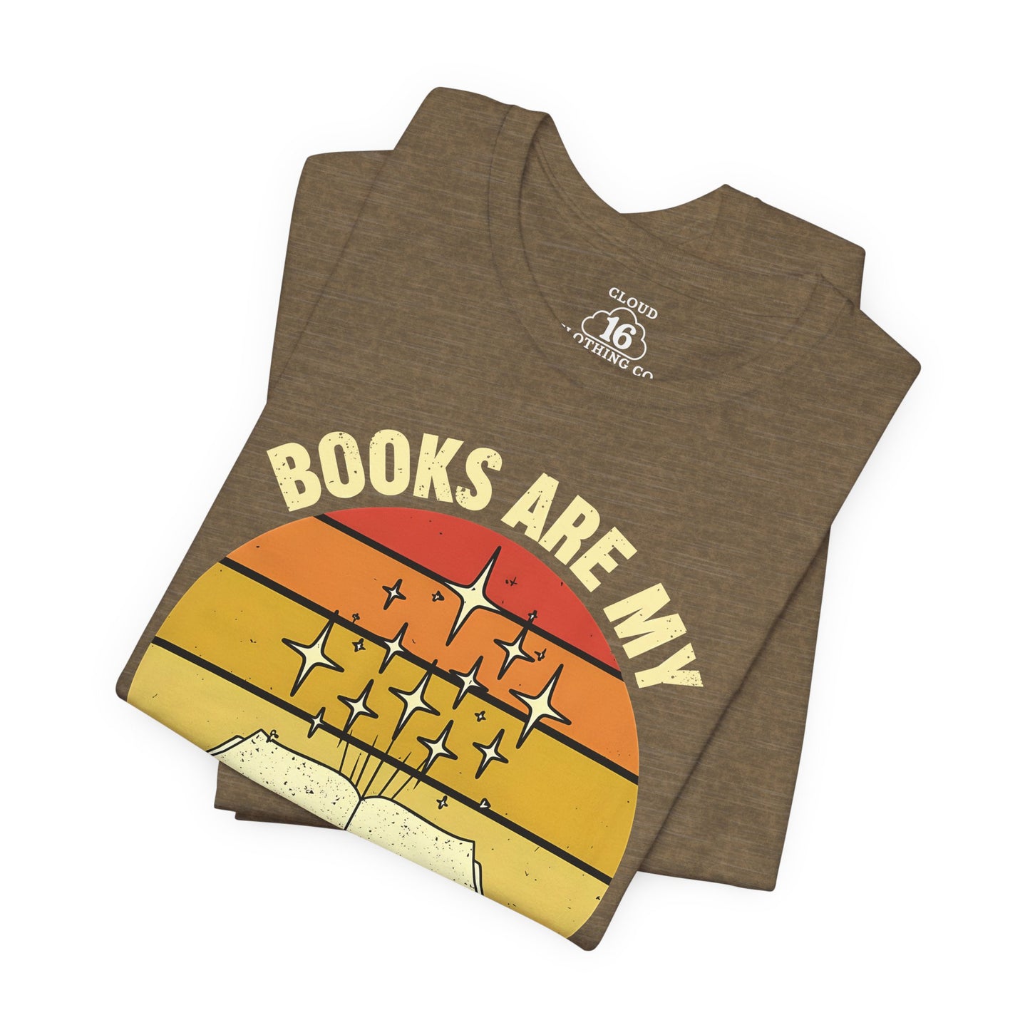 Books Are My Favorite Time Machines T-Shirt - Literary Book Lover Gift