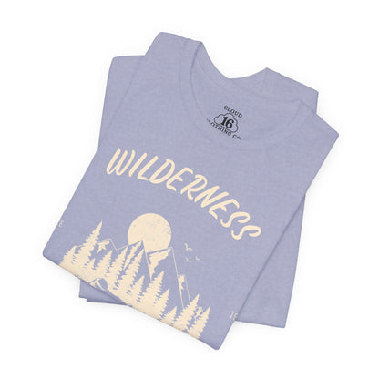 Wilderness Adventure T-Shirt - Unisex Nature Lover Tee for Hiking & Camping