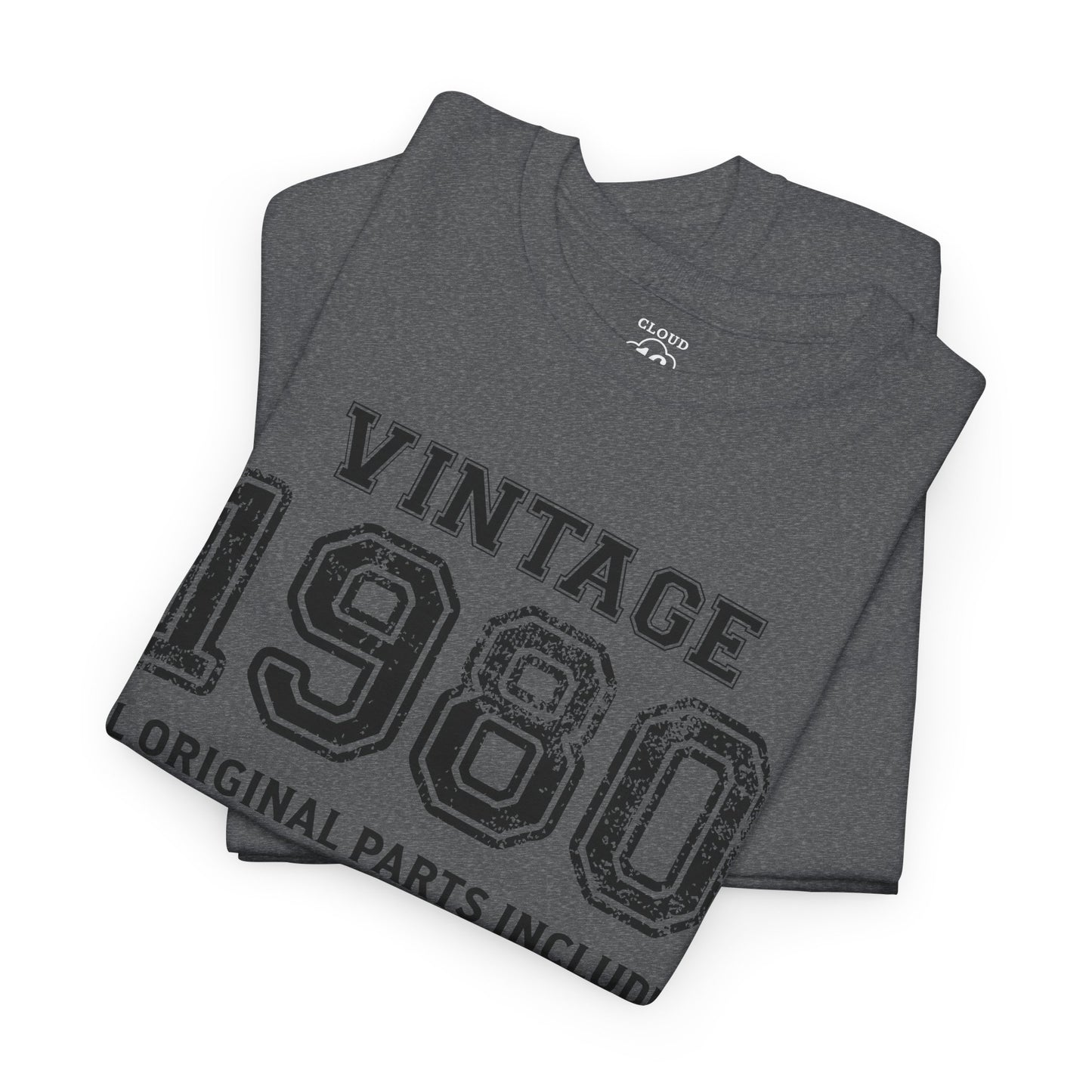 Vintage 1980 Retro T-Shirt - Premium Unisex Cotton Tee