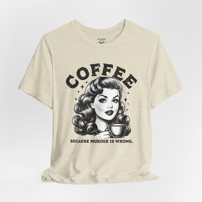 Funny Coffee Lover Women's T-Shirt - Caffeine Addict Gift Tee