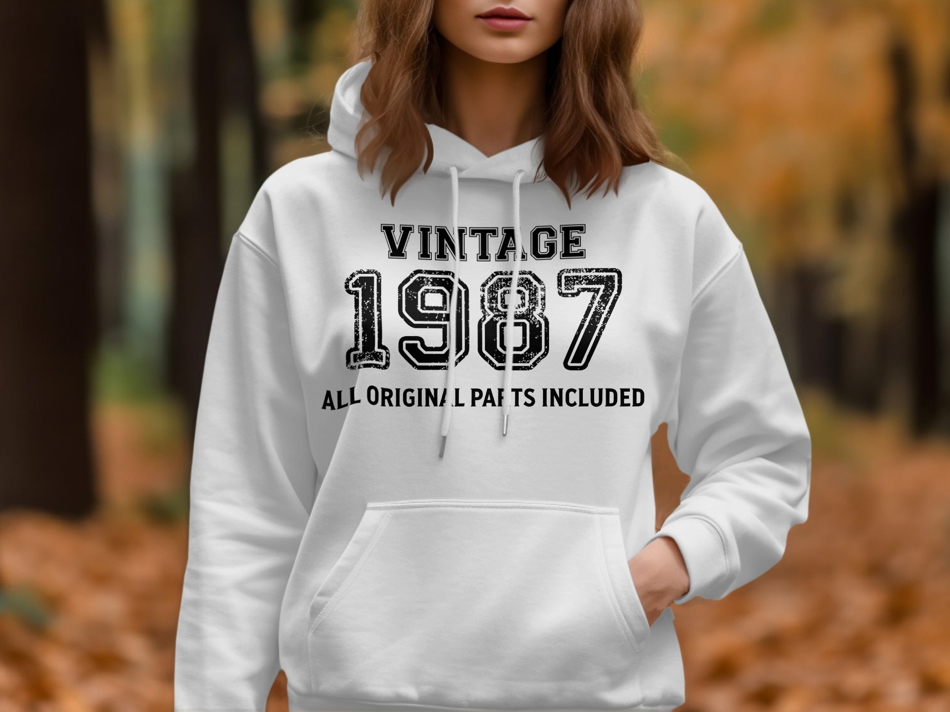 Vintage 1987 All Original Parts Included Hoodie
