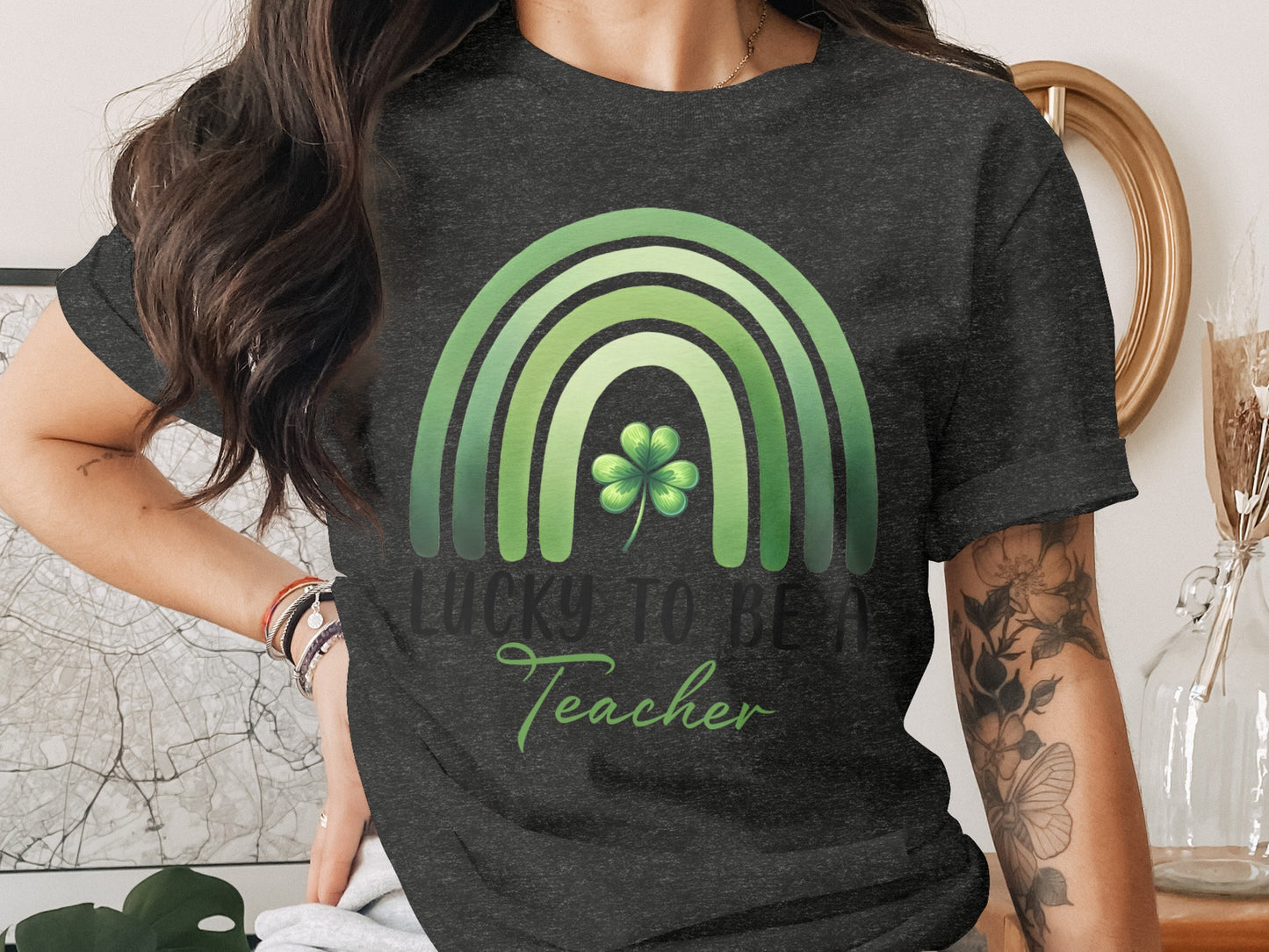 Lucky to Be a Teacher St. Patrick's Day Shirt