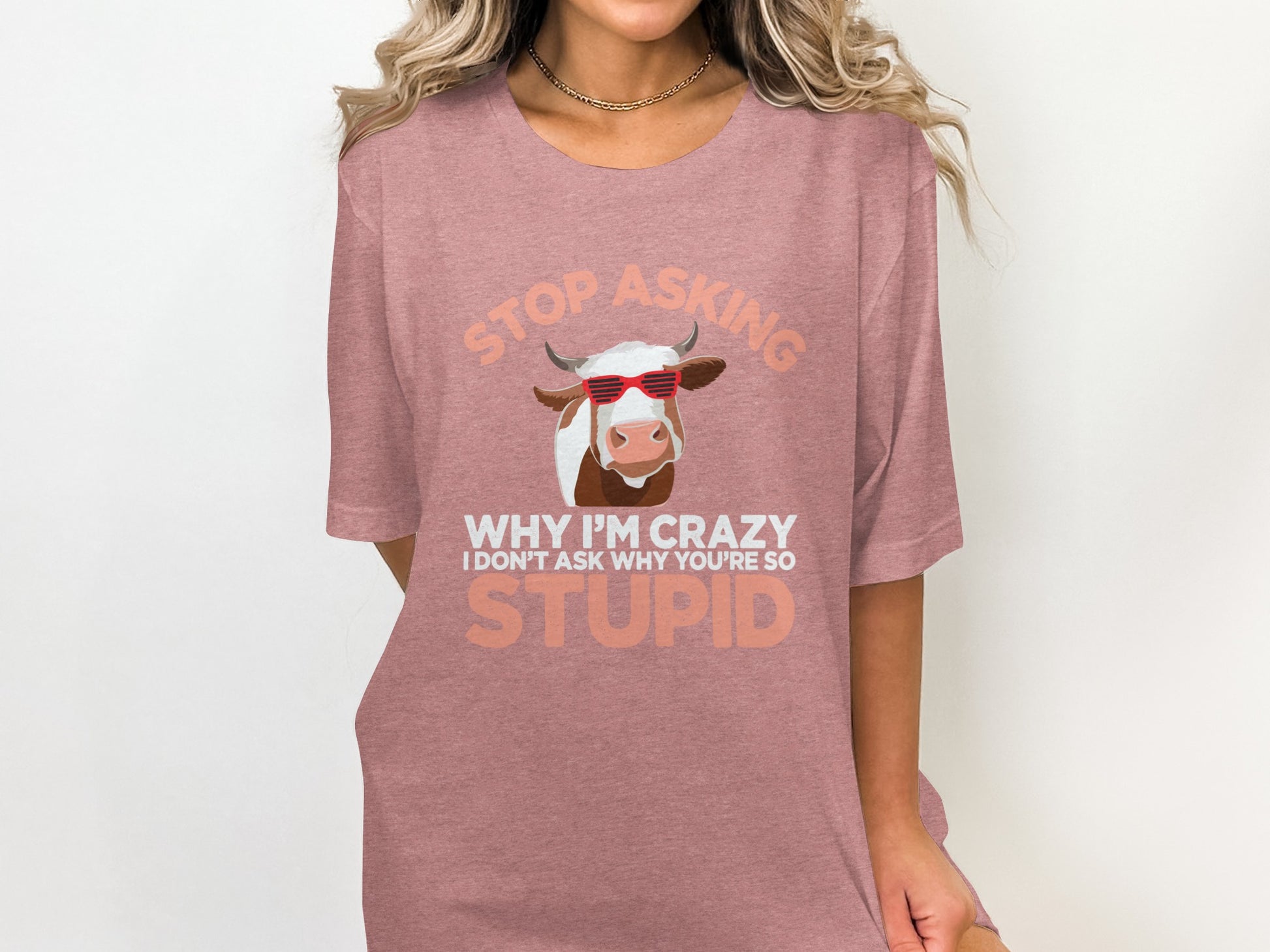 Stop Asking Why I'm Crazy I Don't Ask Why Shirt