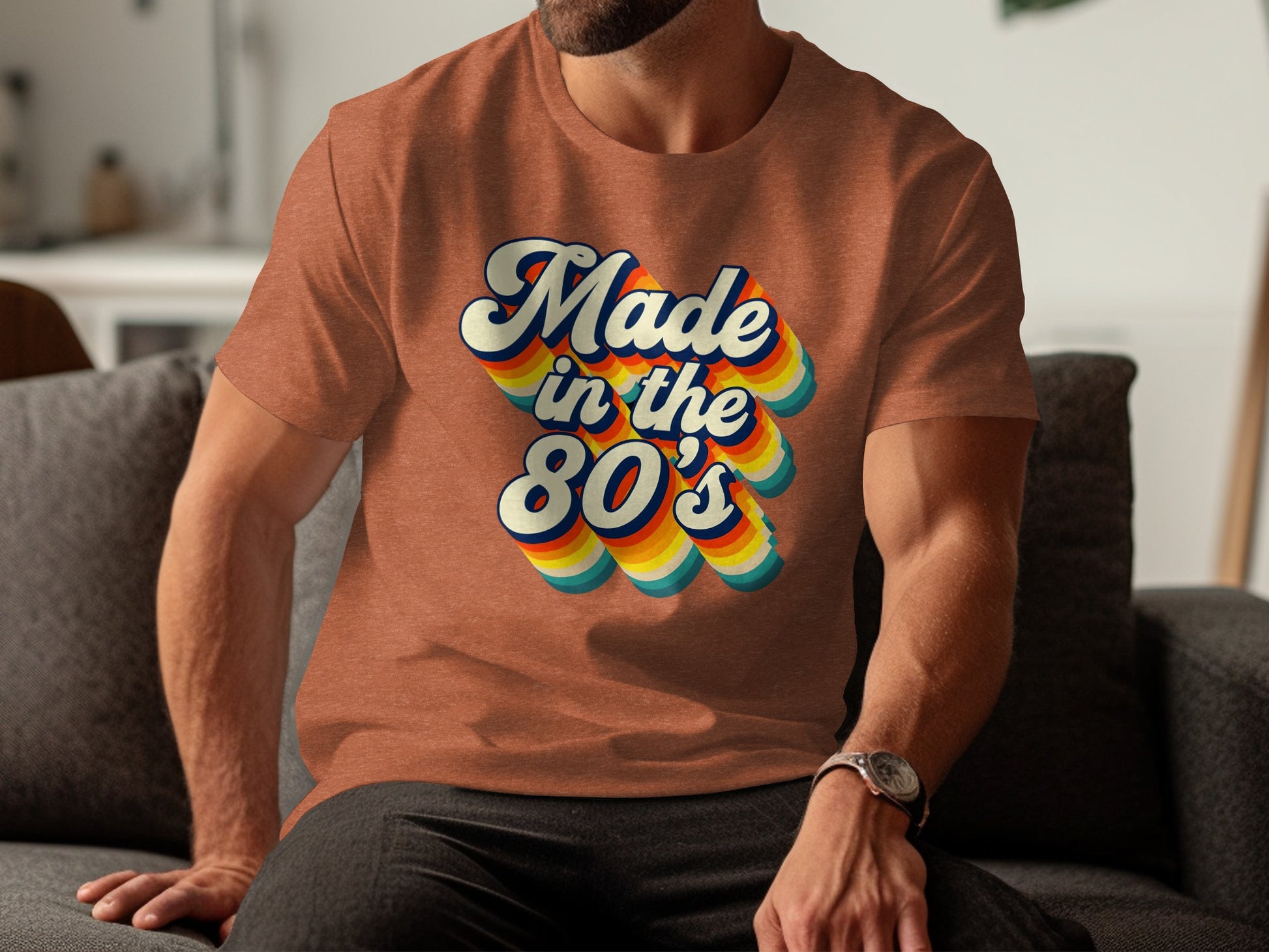 Made in the 80's Graphic Tee for Retro Style Fans
